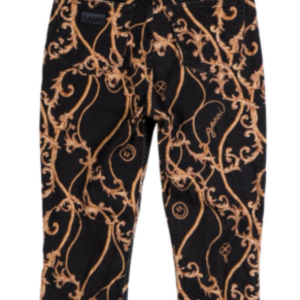 GANNI BETZY CROPPED JEANS - Picture 3 of 3